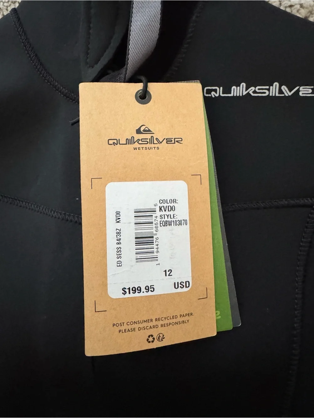 Quiksilver nwt quicksilver
